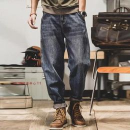 Pantalon pour hommes Men plusieurs poches Colorfast Color Couleur Gradient Zipper Match Top Top Soft Mid Taies Jeans Vêtements