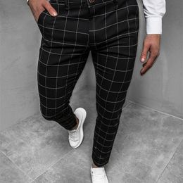 Pantalons pour hommes Pantalons pour hommes Smart Casual Pantalons longs tactiques Harem Hip Pop Streetwear Pantalons en treillis à la mode 230309