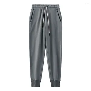 Pantalons pour hommes Hommes Pur Coton Américain Rétro Style Japonais Leggings De Sport Cordon De Pantalon De Survêtement Occasionnel