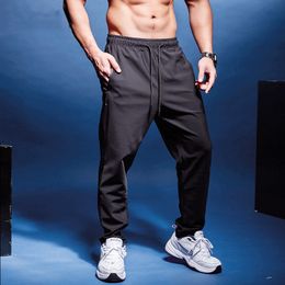 Pantalons pour hommes Hommes Courir Entraînement de football avec poche à glissière Football Jogging Gym Fitness Entraînement Sportwear 1 221202