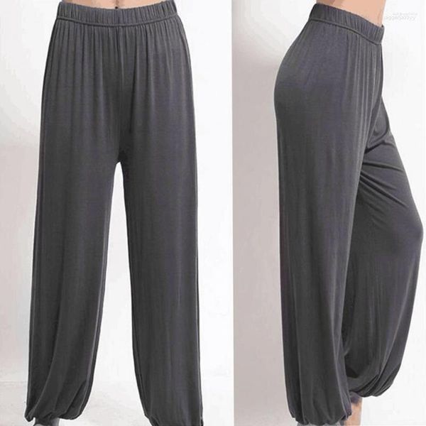 Pantalons pour hommes hommes 2023 hommes amples couleur unie taille élastique Modal décontracté printemps pantalon Yoga Harem pantalons de survêtement hommes vêtements