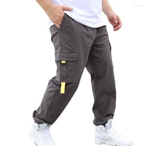 Pantalon masculin cargo sport masculin joggers Hip Hop masses mode harem pant man garçons plus taille 6xl 8xl 9xl coton étiré d'été