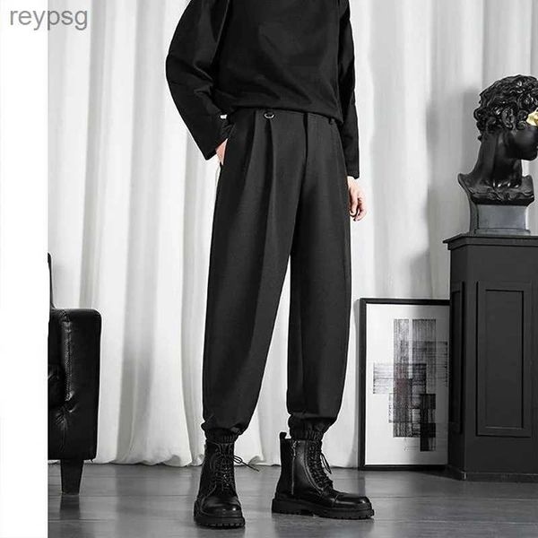 Pantalones para hombres Pantalones sueltos casuales para hombres estilo de ropa de calle hip-hop corte recto color sólido clásico de moda FJMEN 2023 YQ240115