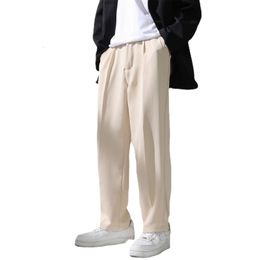 Pantalons pour hommes Hommes décontracté droit séchage rapide respirant doux coupe ajustée en plein air pantalon quotidien pantalon de survêtement Streetwear hommes Vintage 230426