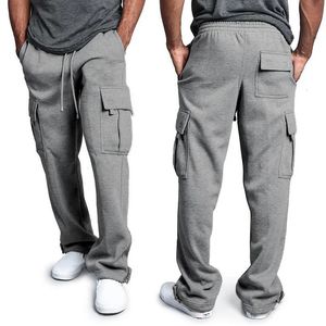 Pantalons pour hommes Pantalons de survêtement de jogging pour hommes Casual Running Black Gyms Jogger Track Pants Cordon Cargo Pantalon Joggers Streetwear Sport Pantalon 231129