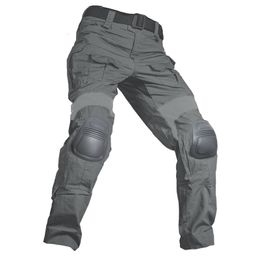 Militaire tactische kracht van herenbroeken Militaire tactische kracht CP Camo Multi Cam Cargo Pants Casual werkpak Combat Air Gun Army Green Knie Pad Pants 230410