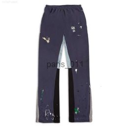 Pantalons pour hommes Pantalons pour hommes Galeries Dept Designer Pantalons de survêtement Sports Painted Flare Pant2r9ta x1017
