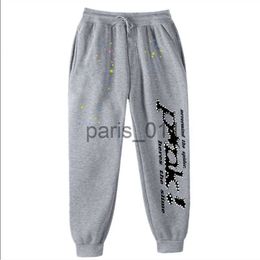 Herenbroeken Herenbroeken Warm spinnenweb 555555 Joggingbroeken Heren Dames Mode Hoge kwaliteit Print Sp5der-broeken Streetwear broeken Hip Hop Joggers 230511 x1017