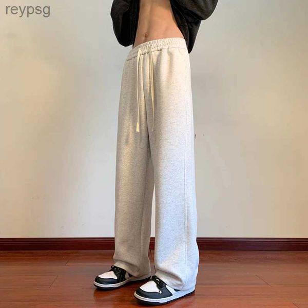 Pantalon homme Vêtements de sport à tube droit pour hommes pantalons décontractés pour hommes joggers de sport vêtements de rue voisins coréens printemps été YQ240115
