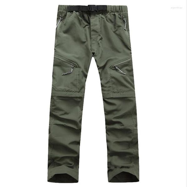 Pantalons pour hommes Hommes Summer Cargo Hommes Respirant Tactique Armée Militaire Séchage Rapide Mince Pantalon Pantalon Protection UV Mâle