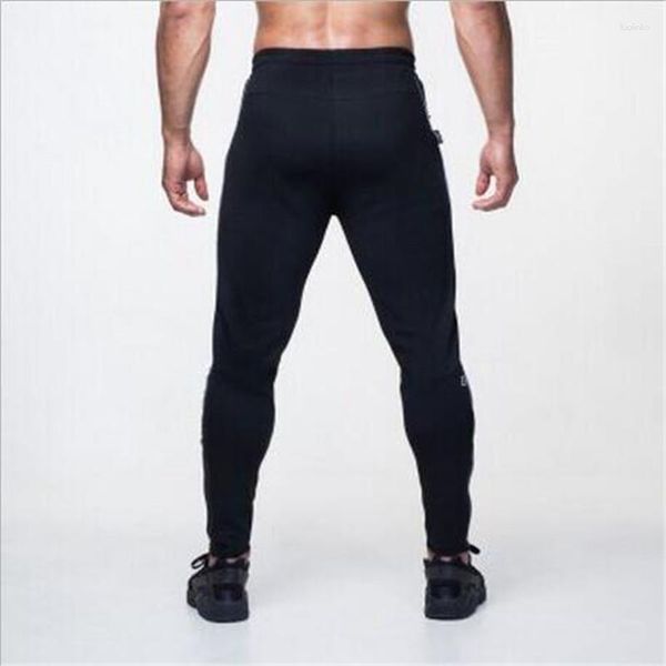 Pantalones para hombres Venta al por mayor para hombres- 2023 Gimnasios Hombres Joggers Casual Fitness Pantalones deportivos Pantalon Homme Pantalones Ropa deportiva Culturismo