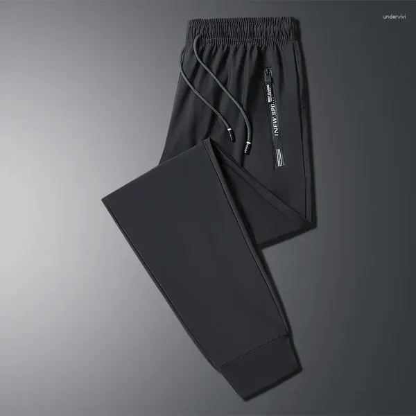 Pantalones deportivos para hombre, pantalones deportivos para correr con bolsillos con cremallera, Entrenamiento de fútbol, correr deportes, mallas deportivas, pantalones de chándal