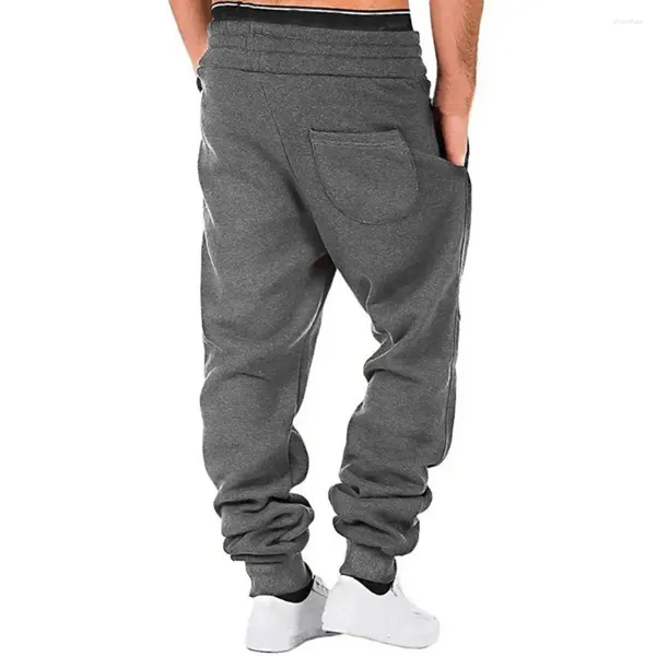 Pantalons pour hommes Pantalons de sport pour hommes respirants avec cordon de serrage à la taille à la cheville pour le jogging, les entraînements de gymnastique, doux