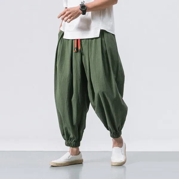 Pantalons pour hommes hommes printemps lâche Harem léger pantalons de survêtement de haute qualité décontracté marque surdimensionné pantalon mâle Ropa Hombre