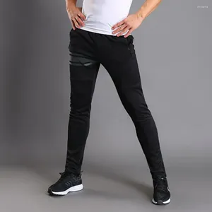 Pantalons pour hommes Hommes Pantalons de survêtement droits Sports Respirant Long Fitness Leg Stretch Gym