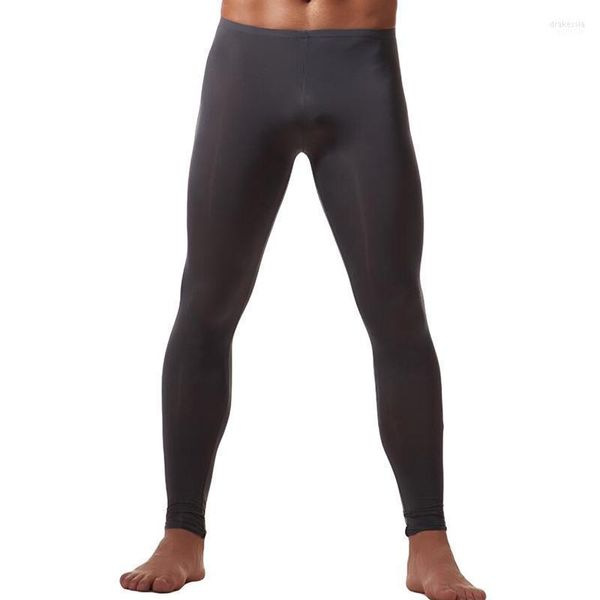 Pantalons pour hommes Leggings serrés pour hommes Running Sports Male Gym Fitness Jogging Pantalons à séchage rapide Workout Training Yoga BottomsMen's Drak22