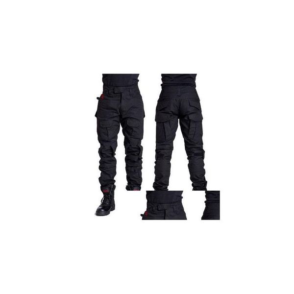 Pantalons pour hommes Hommes Armée Tactique Pour Homme Uniforme Mticam Combat Militar Askeri Nous Tactique Vêtements Wehrht Camuflaje Drop Livraison Vêtements Dheu5