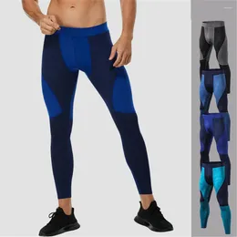 Pantalons pour hommes Leggings de camouflage pour hommes GYM Compression Sports Pantalon à séchage rapide Pantalon serré