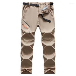 Pantalons pour hommes Hommes Mode Street Lâche Multi Poche Confortable Séchage rapide Ultra léger Respirant Alpinisme Jean Coupe
