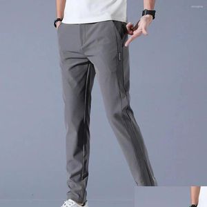 Pantalon pour hommes pantalon de golf pour séchage rapide à la longue loi confortable avec des poches