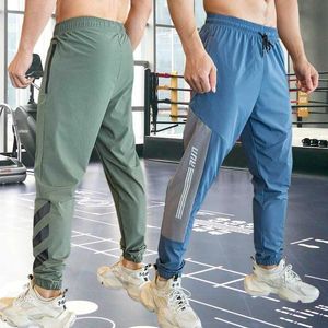 Pantalon masculin pour hommes gym fitness courant pantalon de survêtement