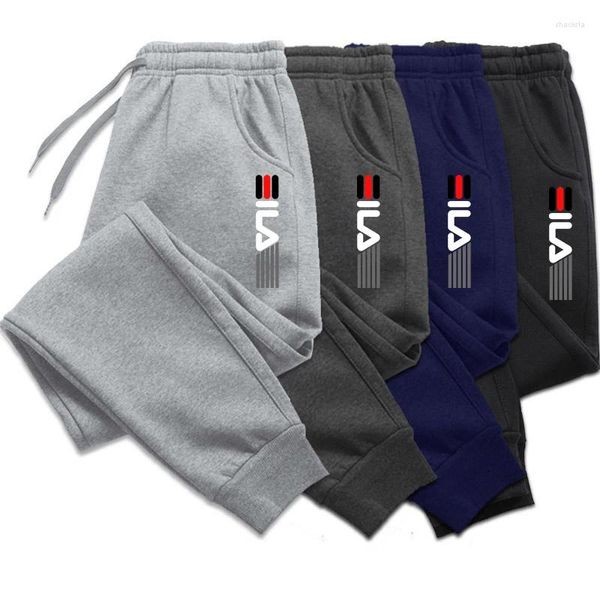 Pantalons pour hommes Hommes Joggers Pantalons de survêtement Casual Hip Hop Pantalons Gyms Survêtement Piste d'entraînement Marque Jogger Fitness Hommes