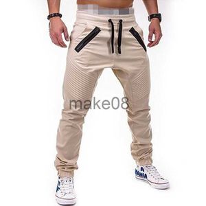 Pantalons pour hommes Pantalons de jogging pour hommes Respirant Élastique Sport Jogging Pantalon Casual Maigre Bas Gym Formation Leggings Fitness Survêtement 4XL J230712