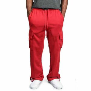 Pantalon masculin masculin long pantalon sportif décontracté gym ultra-mince adapté aux pantalons sportifs de gymnas couleurs J240429