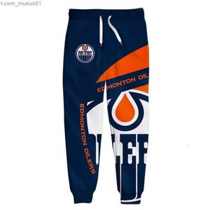 Herenbroeken heren broek Edmonton heren casual cartoon patroon schattig onder water print oliën sweatpants 230328L2402