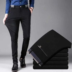 Pantalon masculin pour hommes pantalons pantalon à la mode et élégante pantalon de robe masculine couleur allice à la longueur des hommes slim fit