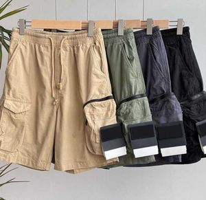 Pantalons pour hommes Shorts pour hommes Stones Island Designers Cargo Badge Patches Pantalons de survêtement d'été Pantalon de sport 2023ss Big Pocket Salopettes Pantalons Motion current 328ess