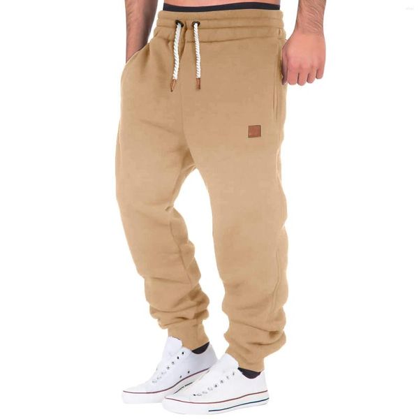 Pantalon masculin masculin sport automne pantalon de survêtement chaud hivern