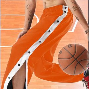 Pantalon masculin Pantalon de basket-ball sportif pour hommes printemps / été séchage rapide en maille en tricot complet jersey pantal