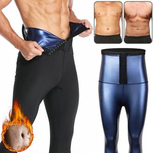 Herenbroeken Heren Sport Fitness Europa en Amerika Tummy Yoga Breasted Taille Strakke lichaamsvormende broek. Huiskleding