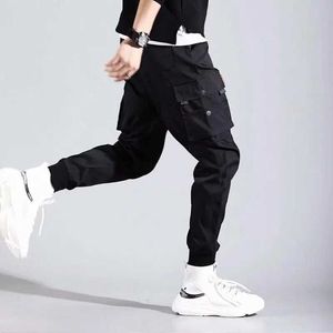 Pantalons masculins pour hommes slim slim fit pantalon Instagram Trend marque super chaud et hanfu harlan masses pantl2404