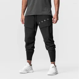 Herenbroek heren hoederse hoederhoogte tech hoge rib jogger 2023 zomer gym loopt training buiten sport casual mode mannen kleding