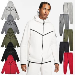 Herenbroeken Heren Tech Fleece Jack Joggers Merk Casual Fitness Dames Sportkleding Trainingspak Broeken Skinny Joggingbroeken Broeken Zwart Grijs Sportscholen Jassen Track SKOA