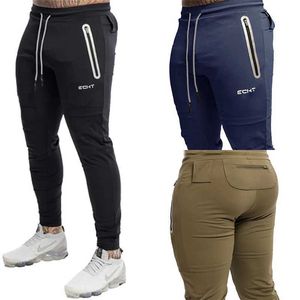 Herenbroeken Herenbroeken Modebrander Mens kledingjogger Nieuwe heren sportbroeken strtwear Outdoor Casual PantsCotton T240508