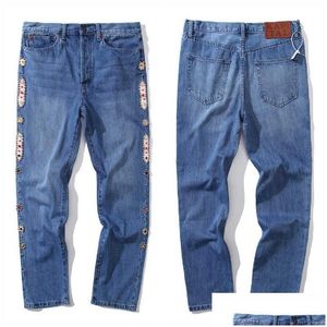 Pantalones para hombres para hombre lavado estilo kapital clásico para hombres vaqueros heterosexuales para mujeres 11 jeans de algodón de alta calidad
