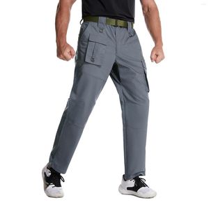 Pantalons pour hommes Vêtements de travail pour hommes Multi Pocket Wear Stretch Training Fuzzy House