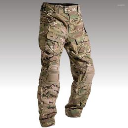 Pantalons pour hommes Camouflage militaire Ripstop tactique hommes décontracté multi-poches étanche extérieur mâle survêtement SWAT Combat Cargo pantalon