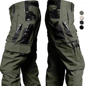 Pantalon militaire pour hommes, cargo tactique, grand multi-poches, imperméable, Ripstop, pantalon d'entraînement au combat de l'armée, jogging de marque