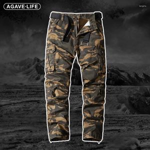 Herenbroek Militaire Stijl Camouflage Mannen Cargo Katoen Losse Casual Heren Rechte Sport Mannelijke Broek Groothandel