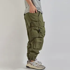 Pantalon pour hommes style militaire cargaison extérieure décontractée tendance sèche rapide