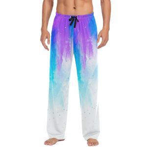 MEN S BROOK Modale slaapgradiënt kleur slaapbroeken heren pyjama bodems zachte slaapkleding pyjama huiskleding 2023 lente zomer 230814