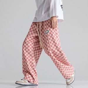 Pantalons pour hommes MRGB Design japonais Pantalons à rayures pour hommes surdimensionnés Casual Pantalons larges pour hommes de haute qualité Printemps Été Pantalons pour hommes Vêtements 230302