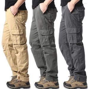 Pantalons pour hommes multi-poches décontracté hommes militaires tactiques joggeurs cargo printemps hommes randonnée en plein air pantalons de travail mâle