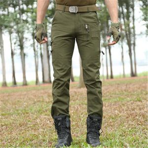 Herenbroek multi-pocket overalls losse casual rechte slijtage-resistente werk leger buitensporten lang zwart groen