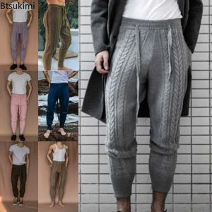 Pantalon masculin nouveau 2024 pantalon tricoté pour hommes