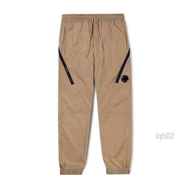 Pantalones para hombres Nuevo diseñador CP Deportes para hombres Ocio Viajes Pantalones de nylon Secado rápido Impermeable Pantalones sueltos para correr al aire libre Oiq0